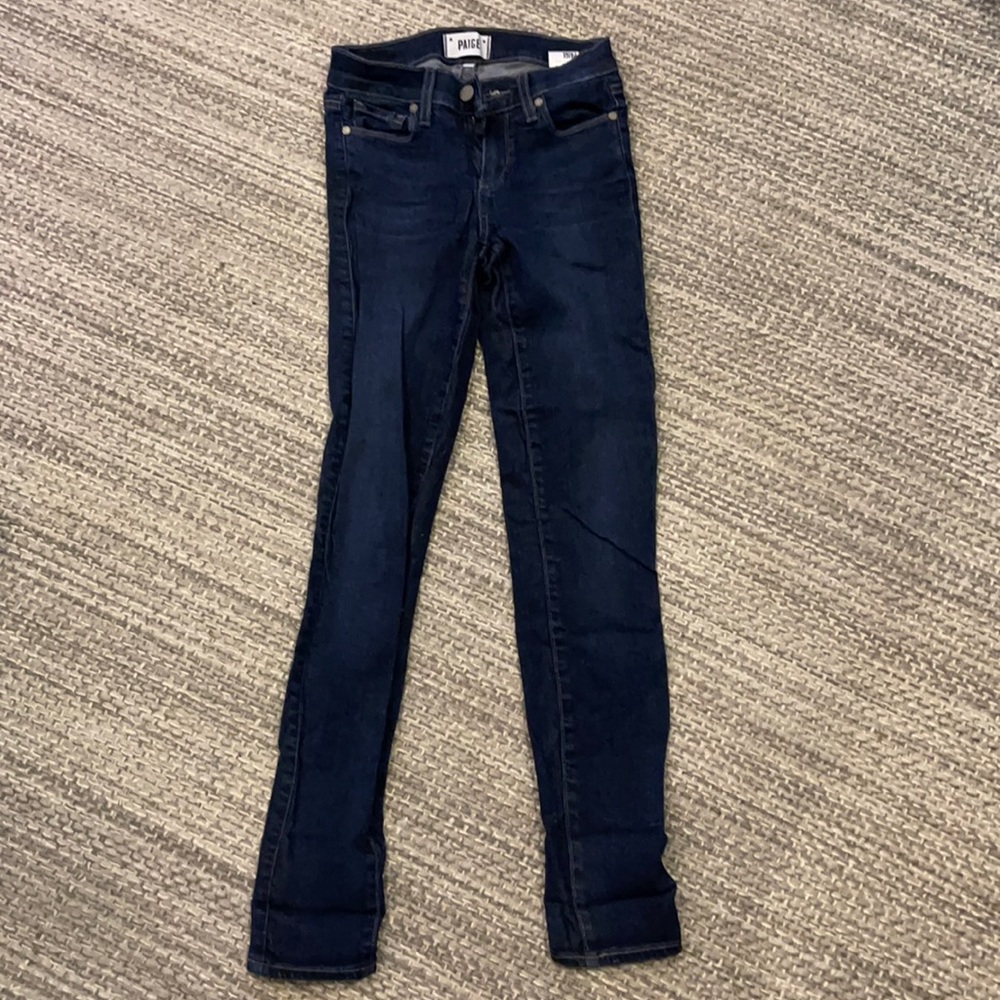Paige stretch skinny jeans